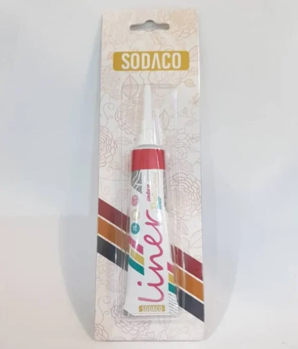 لاینر ساده برند سوداکو-20ml-قرمز