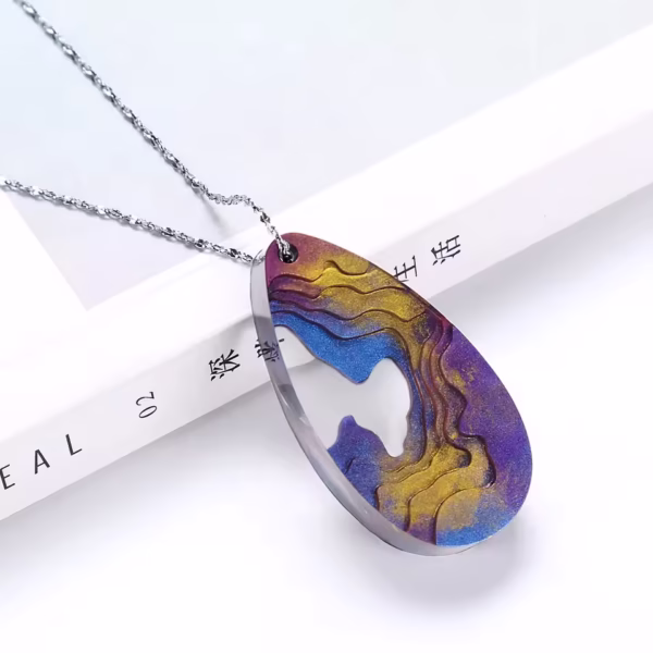 قالب زیورالات سوراخدار طرح جزیره - Image 3